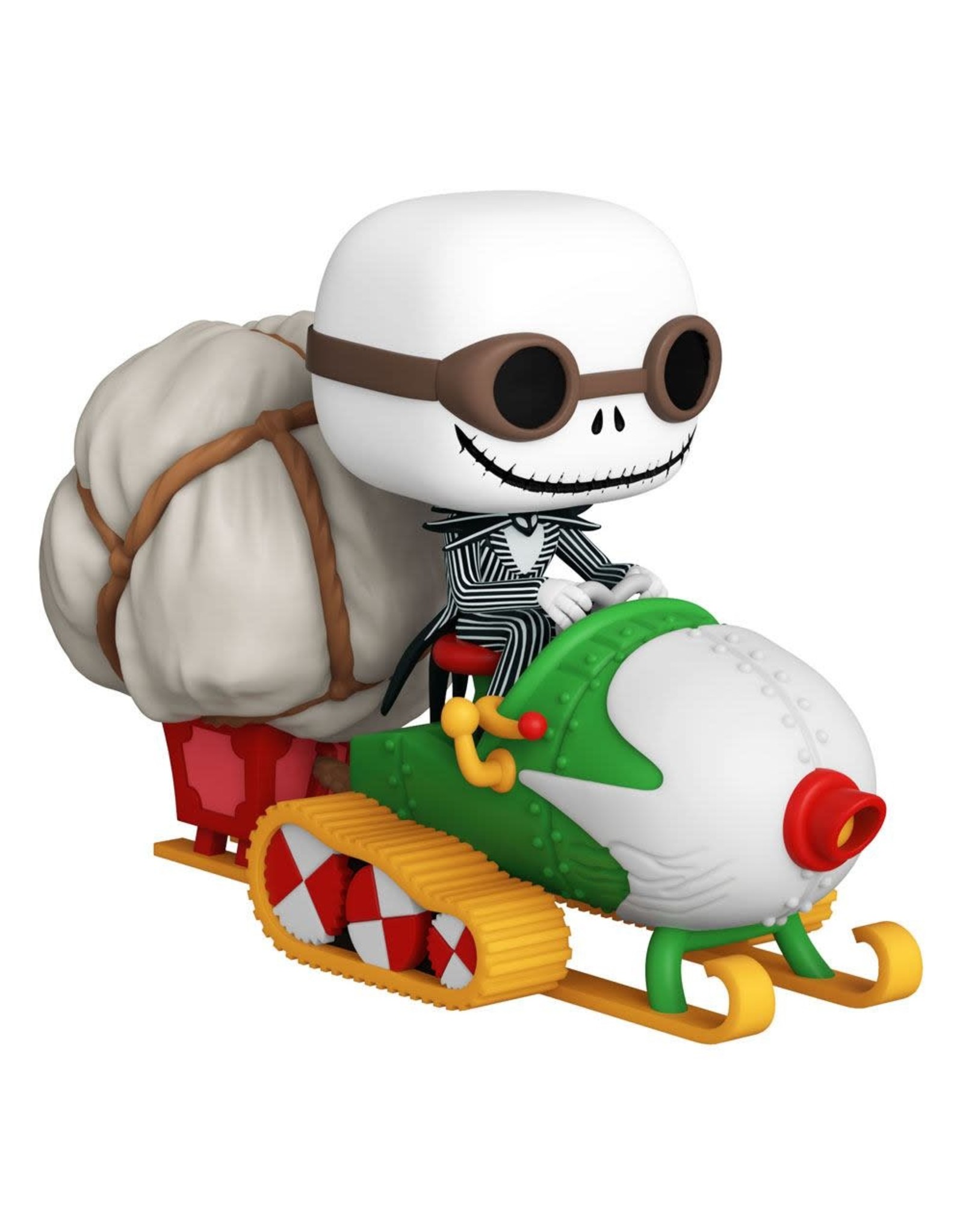 Funko THE NIGHTMARE BEFORE CHRISTMAS POP! Deluxe N° - Jack with Goggles and Snowmobile