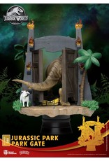 Beast Kingdom JURASSIC WORLD D-Stage Diorama 15cm -  Park Gate