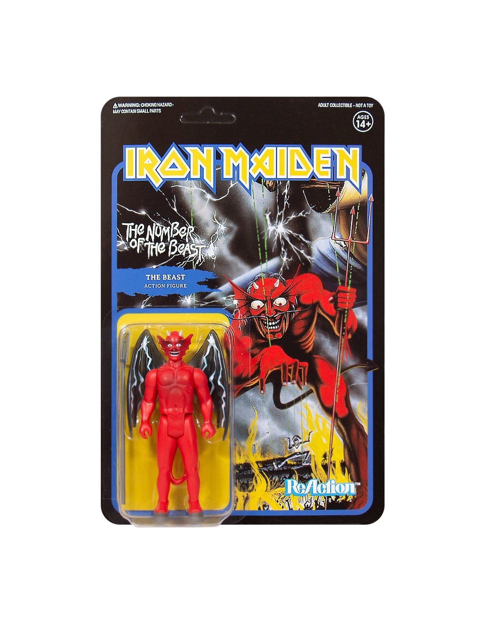 Super7 IRON MAIDEN ReAction Figure 10cm - Number of the Beast