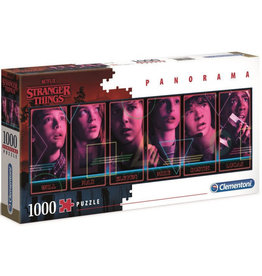 Clementoni STRANGER THINGS Panorama Puzzle 1000P