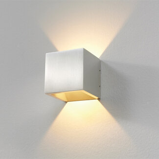 Artdelight Wandlamp Cube Aluminium