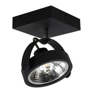 Artdelight Plafondlamp Wajer 1L Zwart