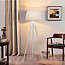 Artdelight Vloerlamp Triad Wit