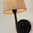 Searchlight Wandlamp Gothic Zwart (incl. kap)