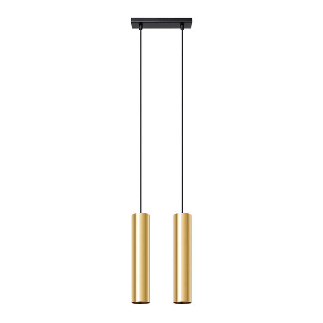 Sollux Hanglamp Lagos 2L Goud