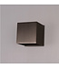 Bronzene Kubus Wandleuchte - Artdelight Gymm