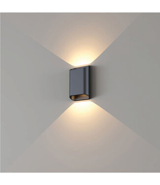 Artdelight Moderne Wandlamp Zwart incl. LED