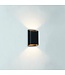 Moderne Wandlamp Zwart incl. LED - Artdelight Diaz Small