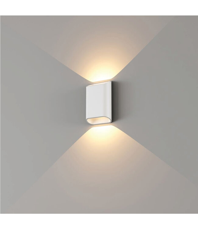 Moderne Wandlamp Wit incl. LED - Artdelight Diaz Small