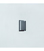 Moderne Wandleuchte Gun Metal inkl. LED - Artdelight Diaz Small