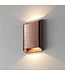 Moderne Bronzen Wandlamp incl. LED - Artdelight Diaz Large