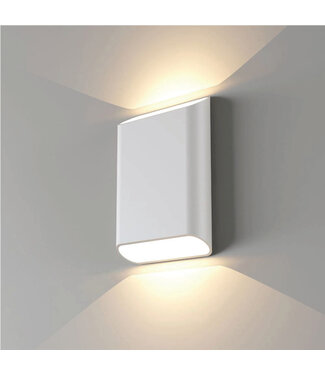Artdelight Modern White Wall Light incl. LED