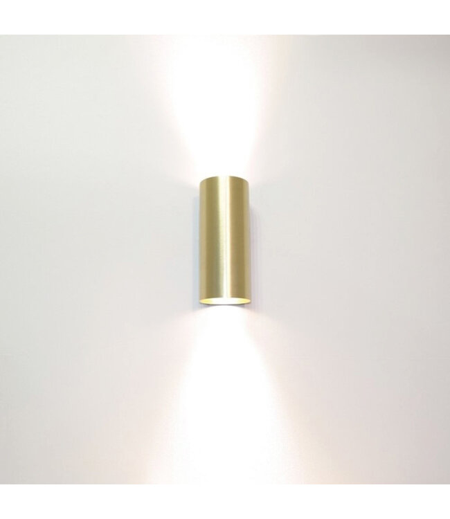 Modern Round Golden Wall Light - Artdelight Roulo