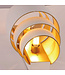 Design Wandlamp Wit/Goud - Artdelight Rolls
