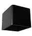 Modern Cube Wall Light Black incl. LED - Artdelight Fulda