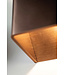 Modern Cube Wall Light Bronze incl. LED - Artdelight Fulda