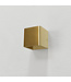 Moderne Kubus Wandlamp Goud incl. LED - Artdelight Fulda