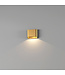 Moderne Design Wandleuchte 1-flammig Warmes Gold - Artdelight Diaz