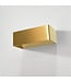 Rechthoekige Design Wandlamp Goud incl. LED - Artdelight Mainz