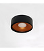 Design Plafondlamp Zwart/Koper incl. LED - Artdelight Orlando
