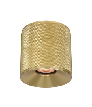 Artdelight Industriële Ronde Plafondlamp Goud