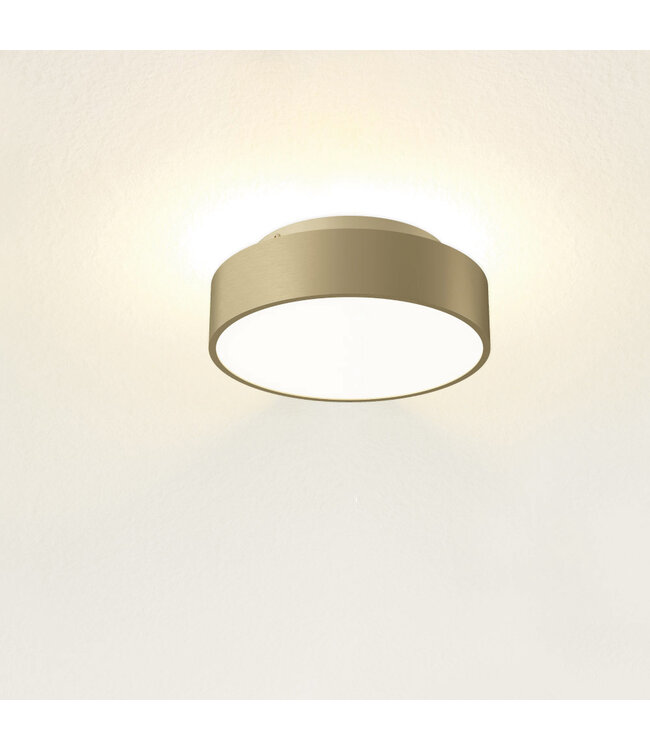 Modern Ceiling Light Ø25cm Warm Gold incl. LED - Artdelight Chicago