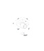 Design Ceiling Light 1-light Chamapgne incl. LED - Artdelight Laguna