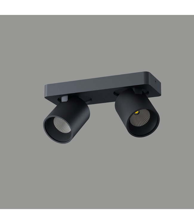 Design Deckenleuchte 2-flammig Schwarz inkl. LED - Artdelight Laguna