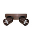 Design Ceiling Light 2-light Bronze incl. LED - Artdelight Laguna
