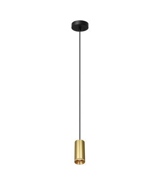 Artdelight Industriële Hanglamp 15cm Mat Goud