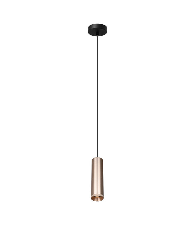 Industriële Hanglamp 25cm Rosé Champagne - Artdelight Milano