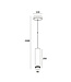 Industriële Hanglamp 25cm Rosé Champagne - Artdelight Milano