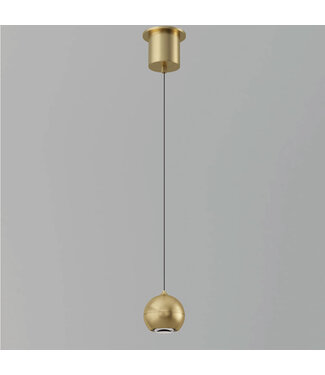 Artdelight Design Pendelleuchte Warmes Gold inkl. LED