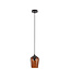 Glas Pendelleuchte Ø12,5cm Braun - Artdelight Tombo