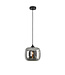 Glass Design Pendant Light Ø24cm Chrome - Artdelight Preston