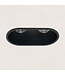 Round Recessed Downlight 2-light Black  - Artdelight Rex