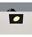 Square LED Recessed Downlight Adjustable Black - Artdelight Venice DL2608