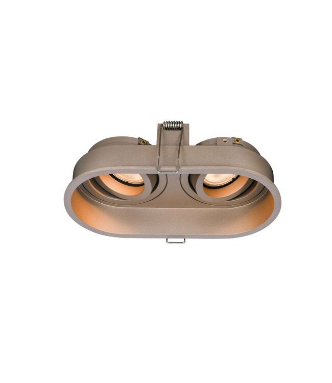 Round Recessed Downlight 2-light Champagne - Artdelight Rex
