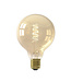 Dimbare E27 Lichtbron Goud  95mm | 3,8 Watt | 250lm | 2100 Kelvin  - Calex