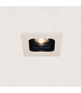 Artdelight Modere Inbouwspot 1-lichts Wit/Zwart