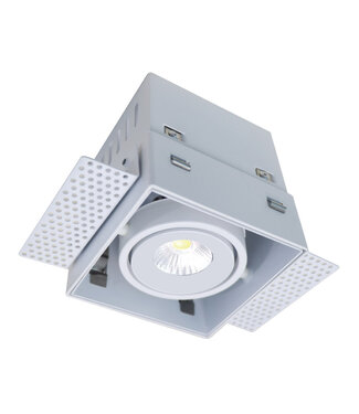 Artdelight Trimless Inbouwspot 1-lichts Wit