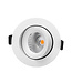 Round LED Recessed Downlight with Dim to Warm White - Artdelight Special