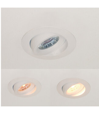 Artdelight Ronde LED Inbouwspot met Dim to Warm Wit