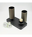 Industrial Ceiling Light 2-light Black/Bronze - HELDR! Ivy