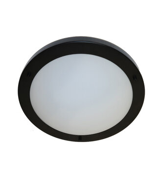 Artdelight Ronde LED Plafonnière Zwart