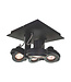 Industrial Ceiling Spotlight 4-light Black - Artdelight Meist