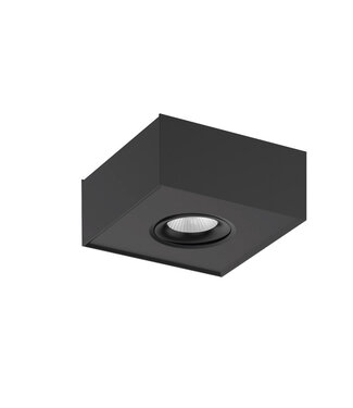 Artdelight Moderne LED Opbouwspot 1-lichts Zwart