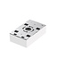 LED Ceiling Spotlight with Dim to Warm 2-light White - Artdelight Brooklyn