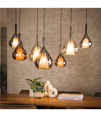 HELDR! Design Eettafel Hanglamp 7L Multicolor