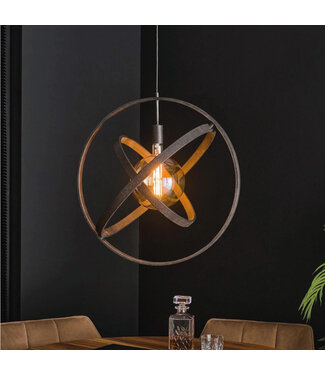 HELDR! Moderne 1-lichts Industriële Hanglamp Zwart